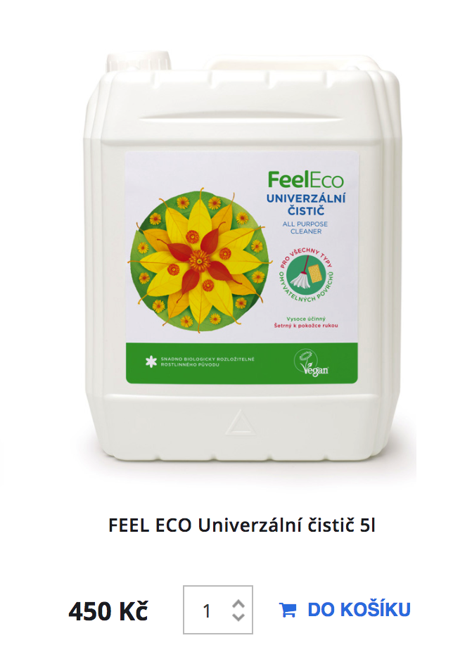 Feel Eco WC čistič 5l